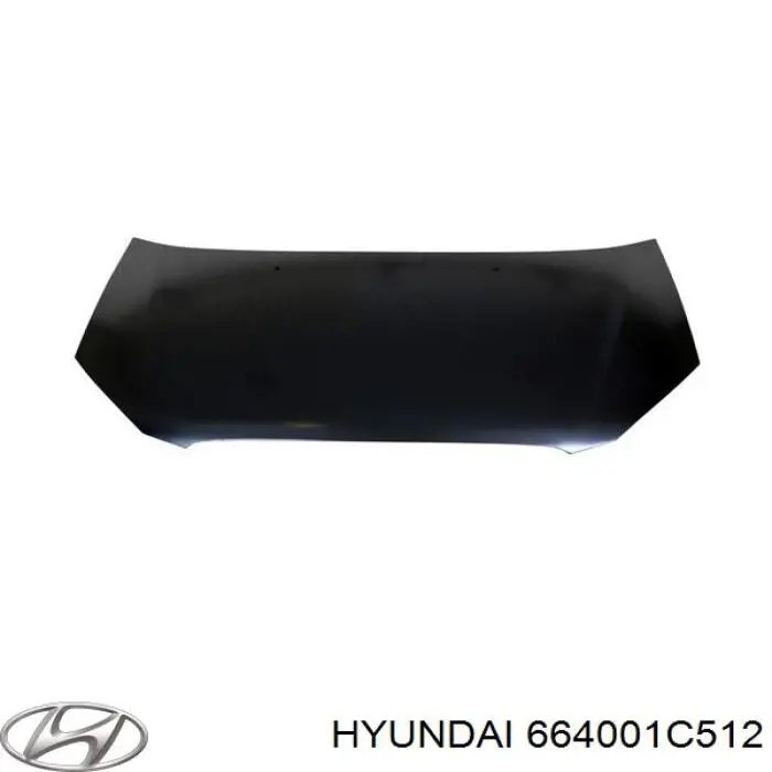 664001C512 Hyundai/Kia капот