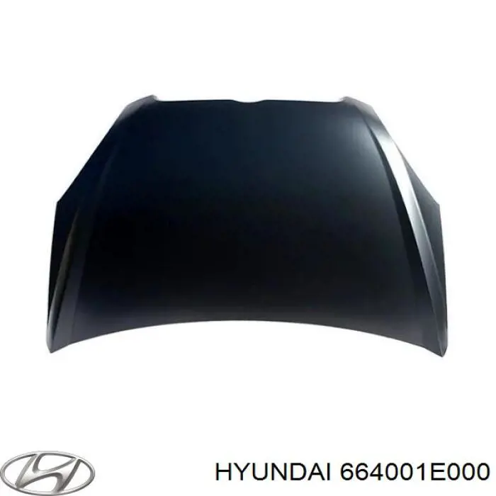 664001E000 Hyundai/Kia капот