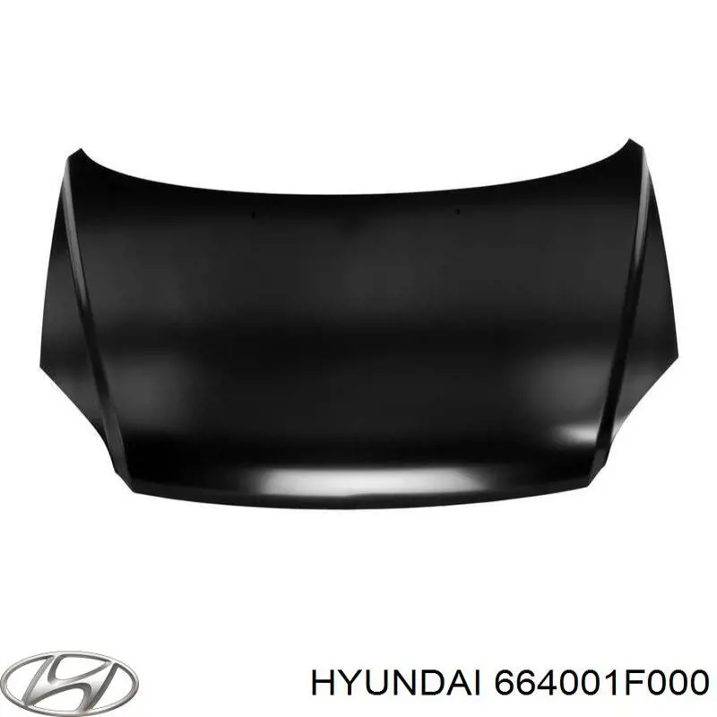 Капот 664001F000 Hyundai/Kia