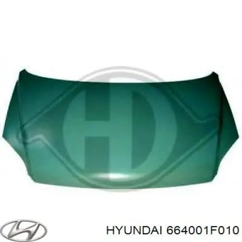 664001F010 Hyundai/Kia капот