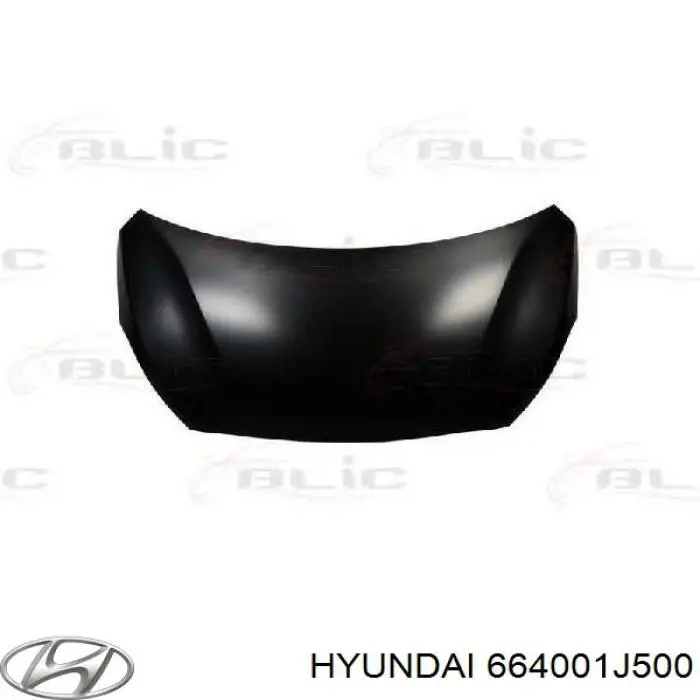 Капот 664001J500 Hyundai/Kia