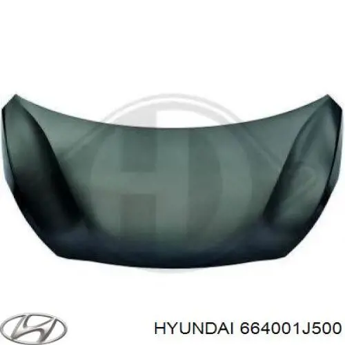Купить 664001J500 Hyundai/Kia Капот