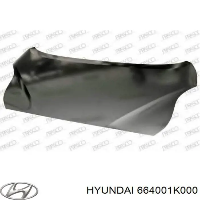 664001K000 Hyundai/Kia Капот