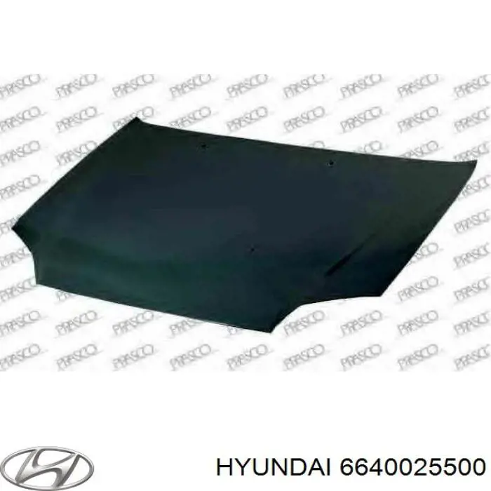 Капот на Hyundai Accent LC (Хундай Акцент)