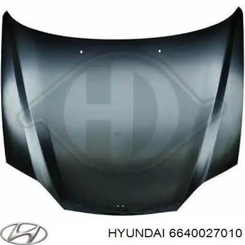6640027010 Hyundai/Kia капот