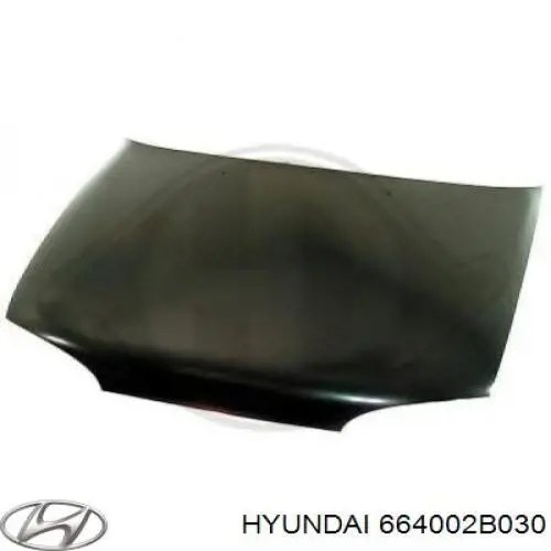 Купить 664002B030 Hyundai/Kia Капот