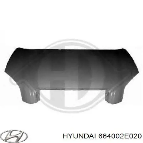 664002E020 Hyundai/Kia капот