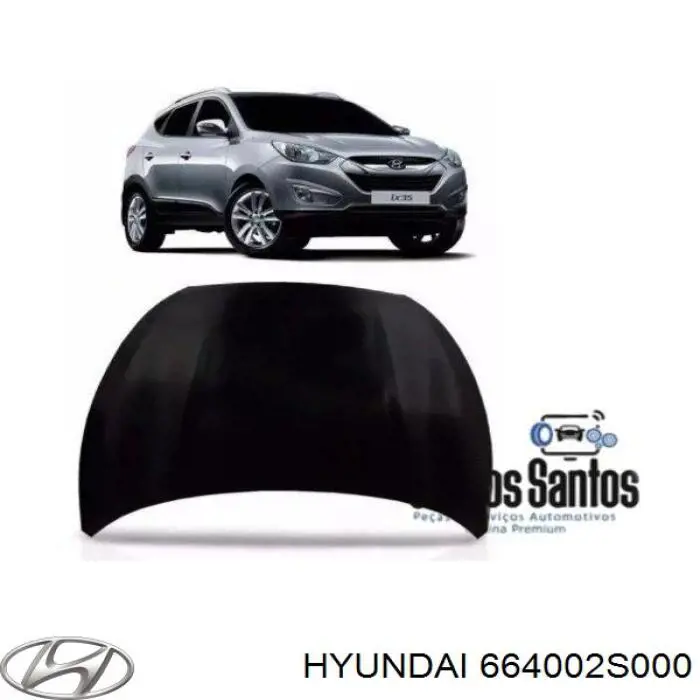 Купить 664002S000 Hyundai/Kia Капот
