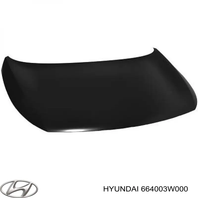 Капот двигателя Hyundai/Kia 664003W000