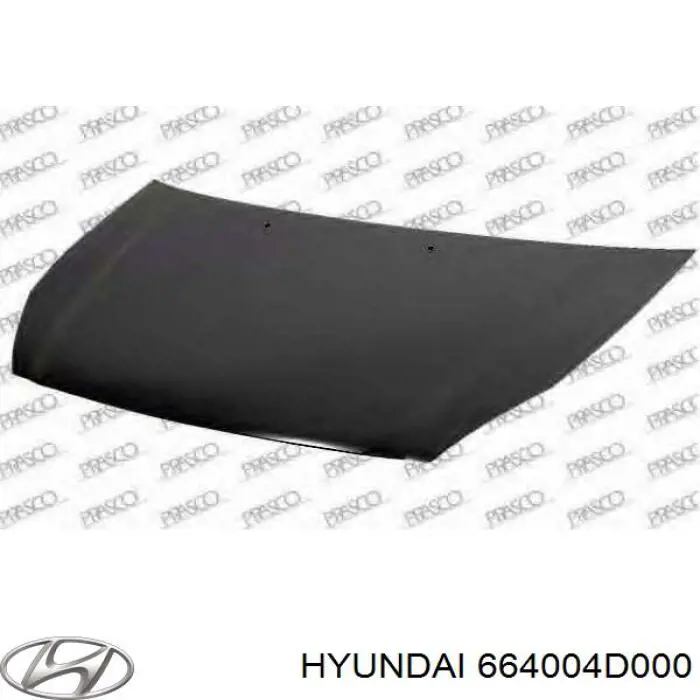 664004D000 Hyundai/Kia капот