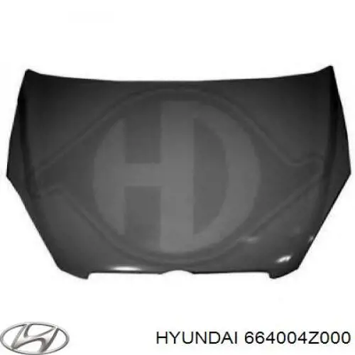 Капот Hyundai/Kia 664004Z000 цена, от 180.79 USD
