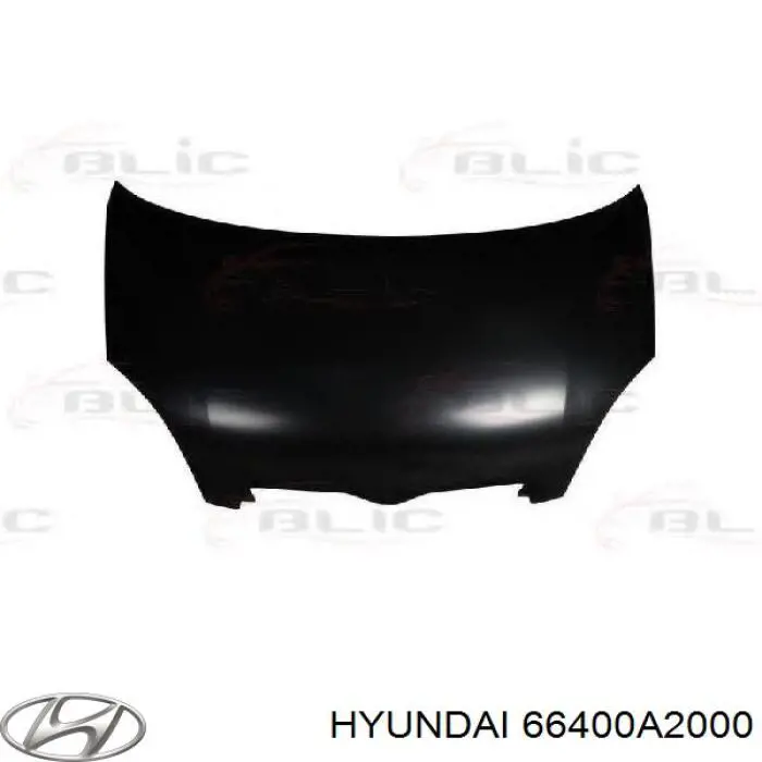 Капот Hyundai/Kia 66400A2000