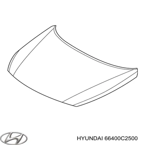 Капот на Hyundai Sonata LF (Хундай Соната)