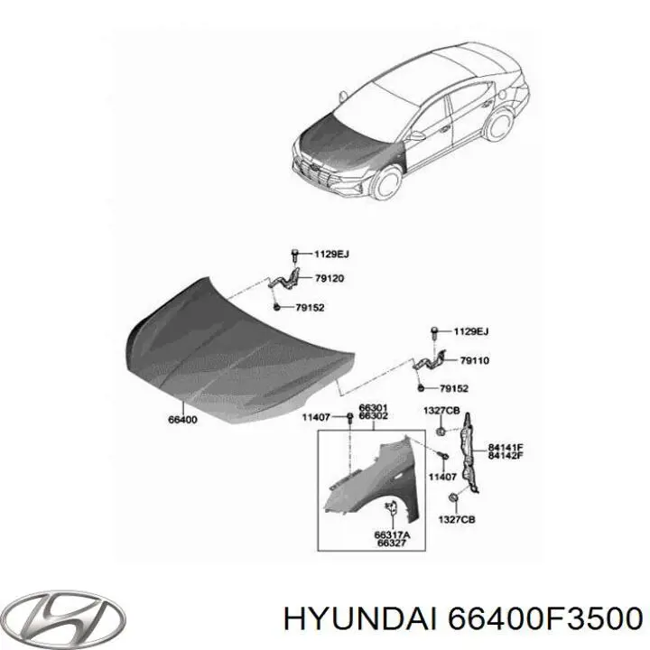  66400F3500 Hyundai/Kia