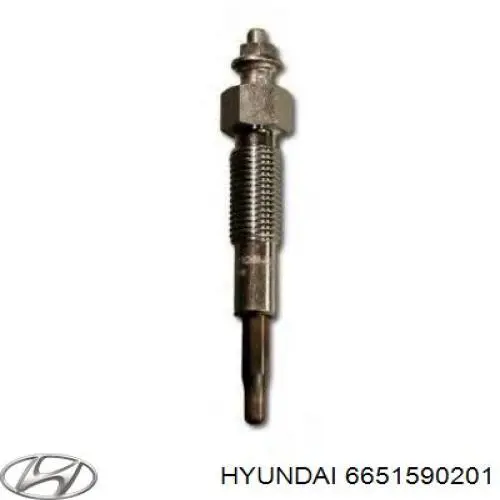 Свечи накала 6651590201 Hyundai/Kia