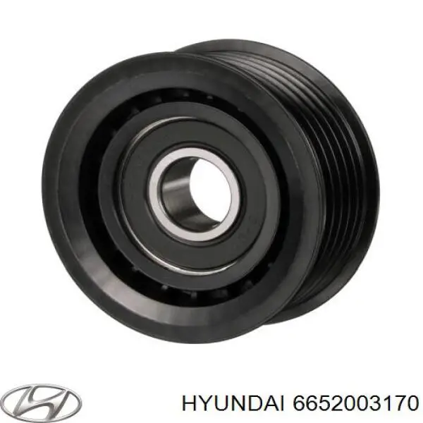 6652003170 Hyundai/Kia Ролик приводного ремня, паразитный