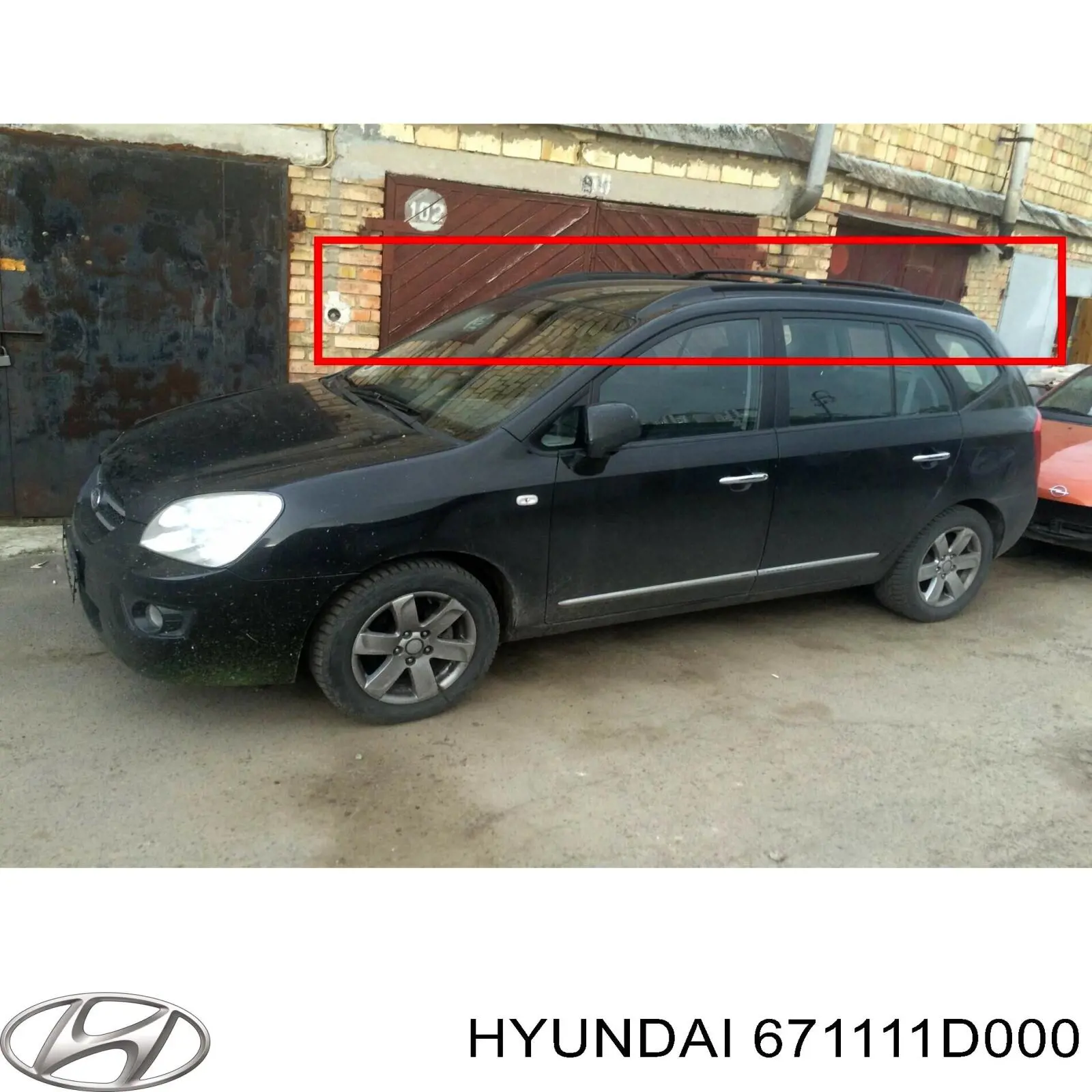 671111D000 Hyundai/Kia крыша