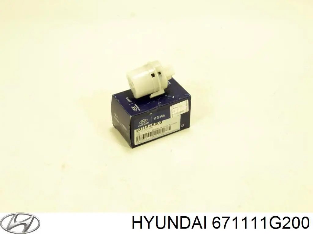 671111G200 Hyundai/Kia teto
