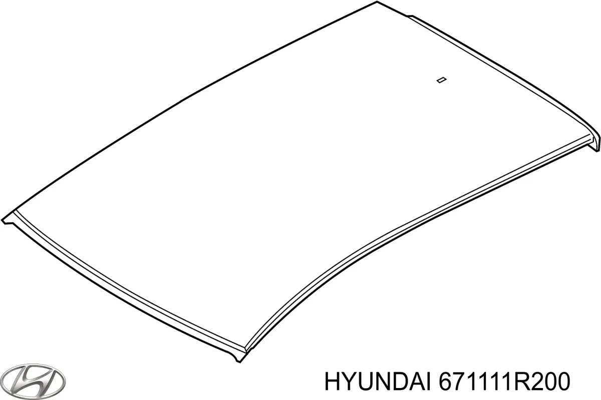 Крыша кабины в сборе Hyundai/Kia 671111R200 цена, от 197.56 USD