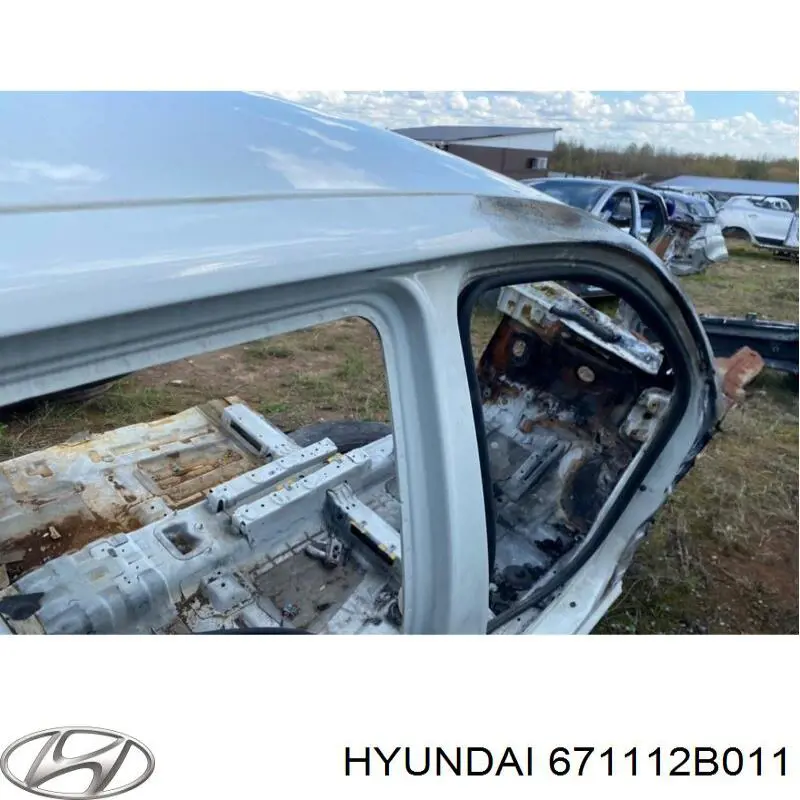 Купить 671112B011 Hyundai/Kia Крыша