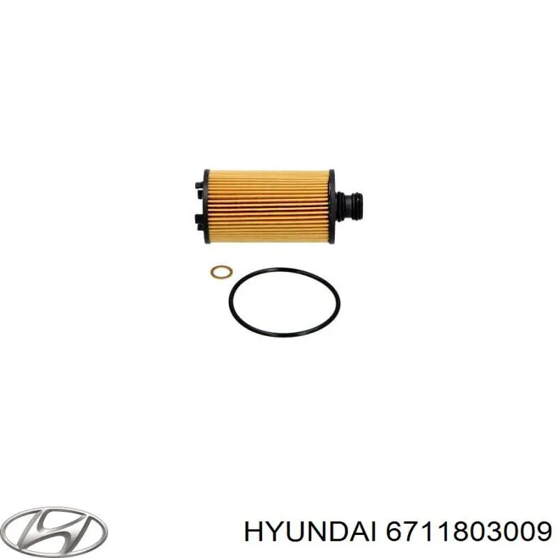 Масляный фильтр 6711803009 Hyundai/Kia