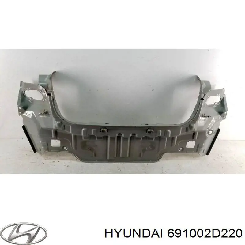 Панель багажного отсека задняя на Hyundai Elantra XD