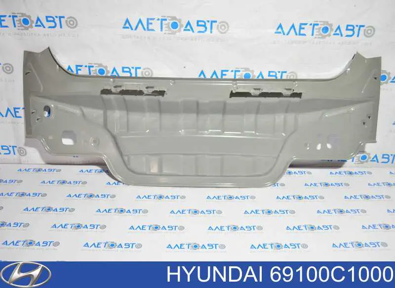 Панель багажного отсека задняя на Hyundai Sonata LF