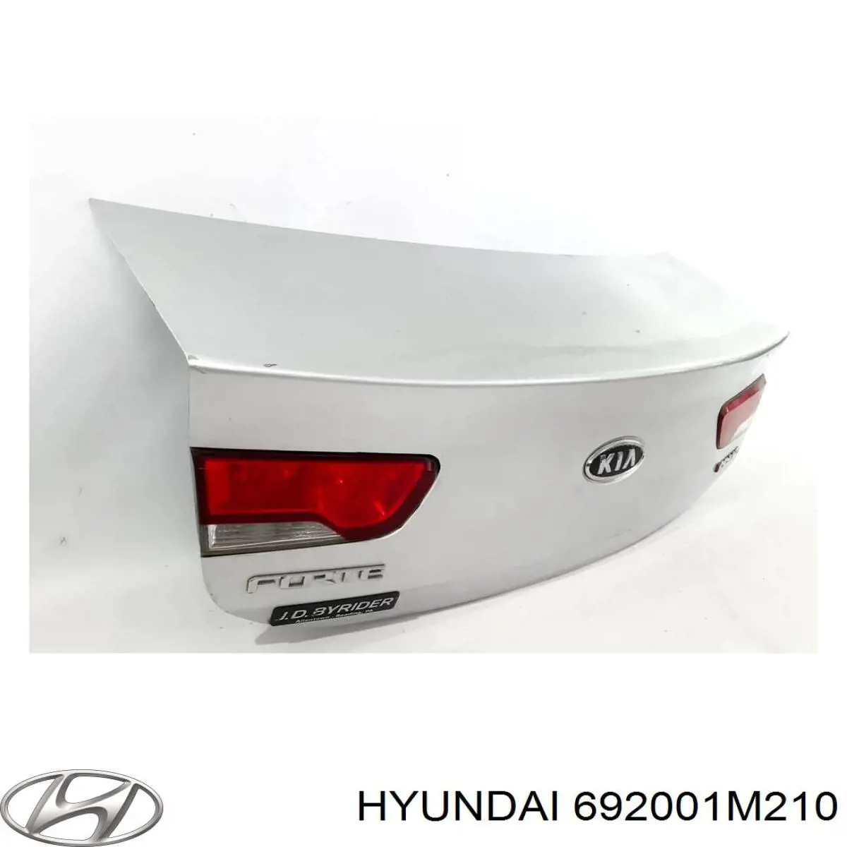 Крышка багажника 692001M210 Hyundai/Kia