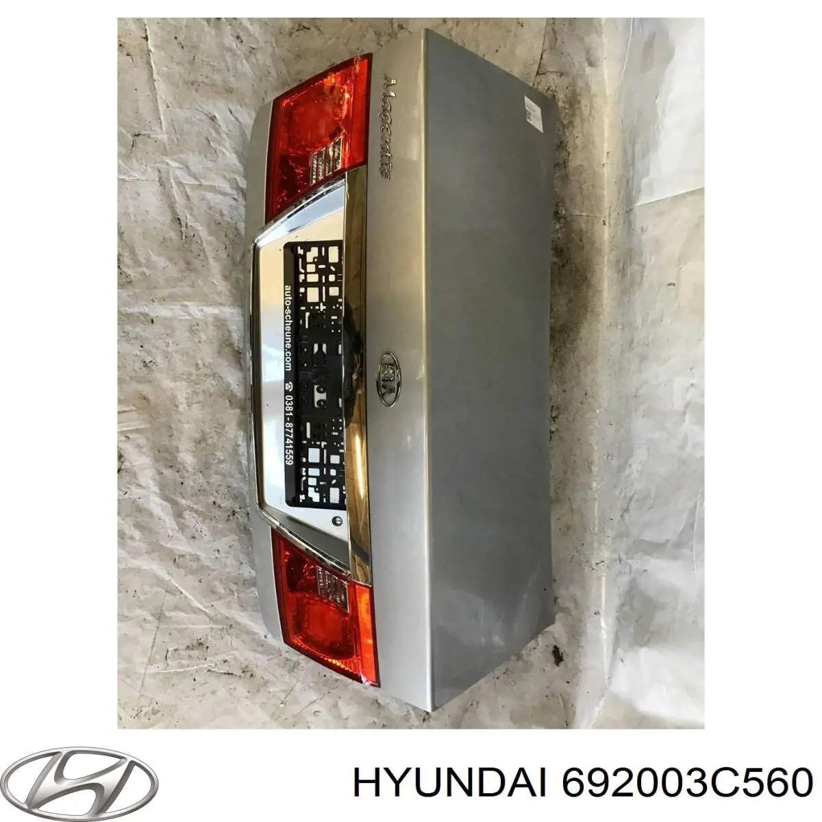 69200-3C560 Hyundai/Kia tampa de porta-malas