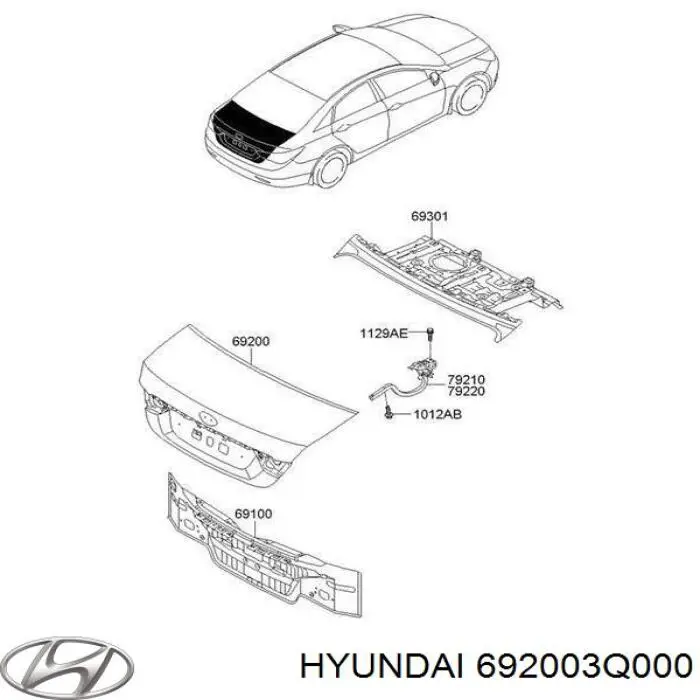  692003Q000 Hyundai/Kia