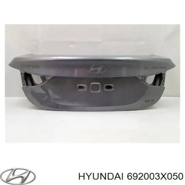 Крышка багажника на Hyundai Elantra MD