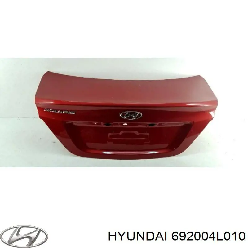 692001R010 Hyundai/Kia крышка багажника
