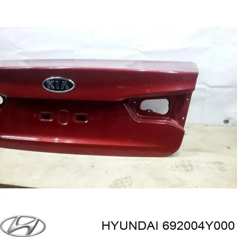 Купить 692004Y000 Hyundai/Kia Крышка багажника