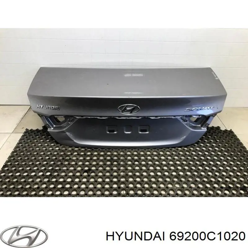 Крышка багажника на Hyundai Sonata LF
