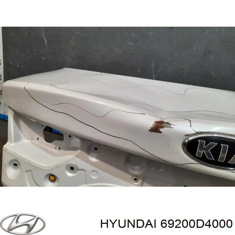 Крышка багажника Hyundai/Kia 69200D4000 цена, от 706.12 USD