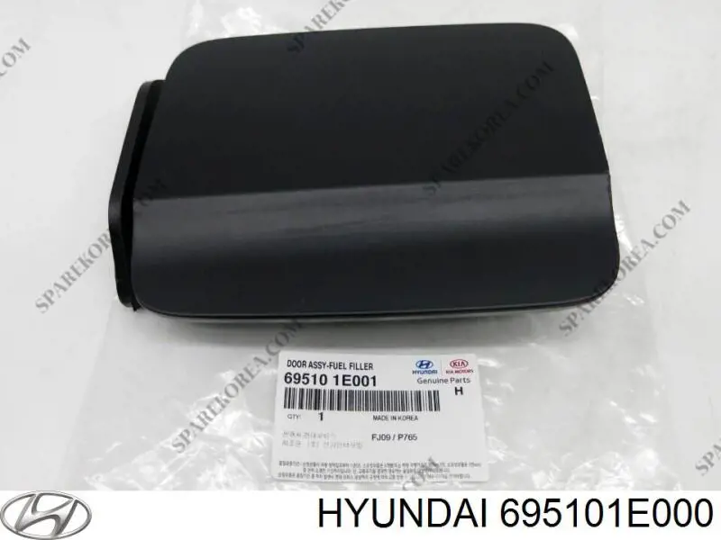 Лючок бензобака 695101E001 Hyundai/Kia