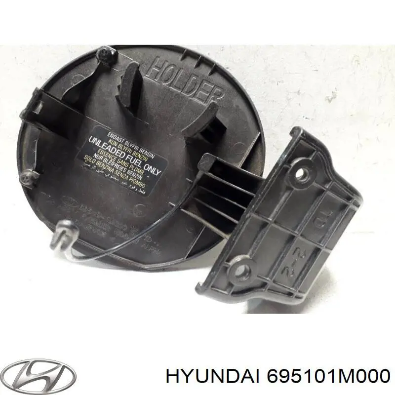 695101M000 Hyundai/Kia Дверка бензобака