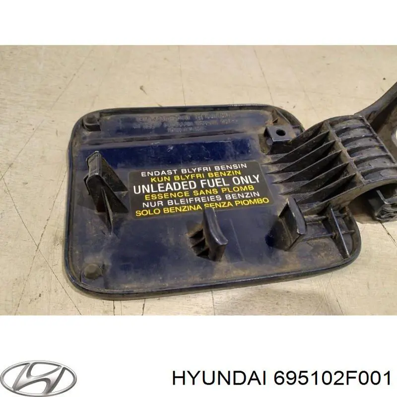 Лючок (дверца) бензобака Hyundai/Kia 695102F001 цена, от 5.12 USD
