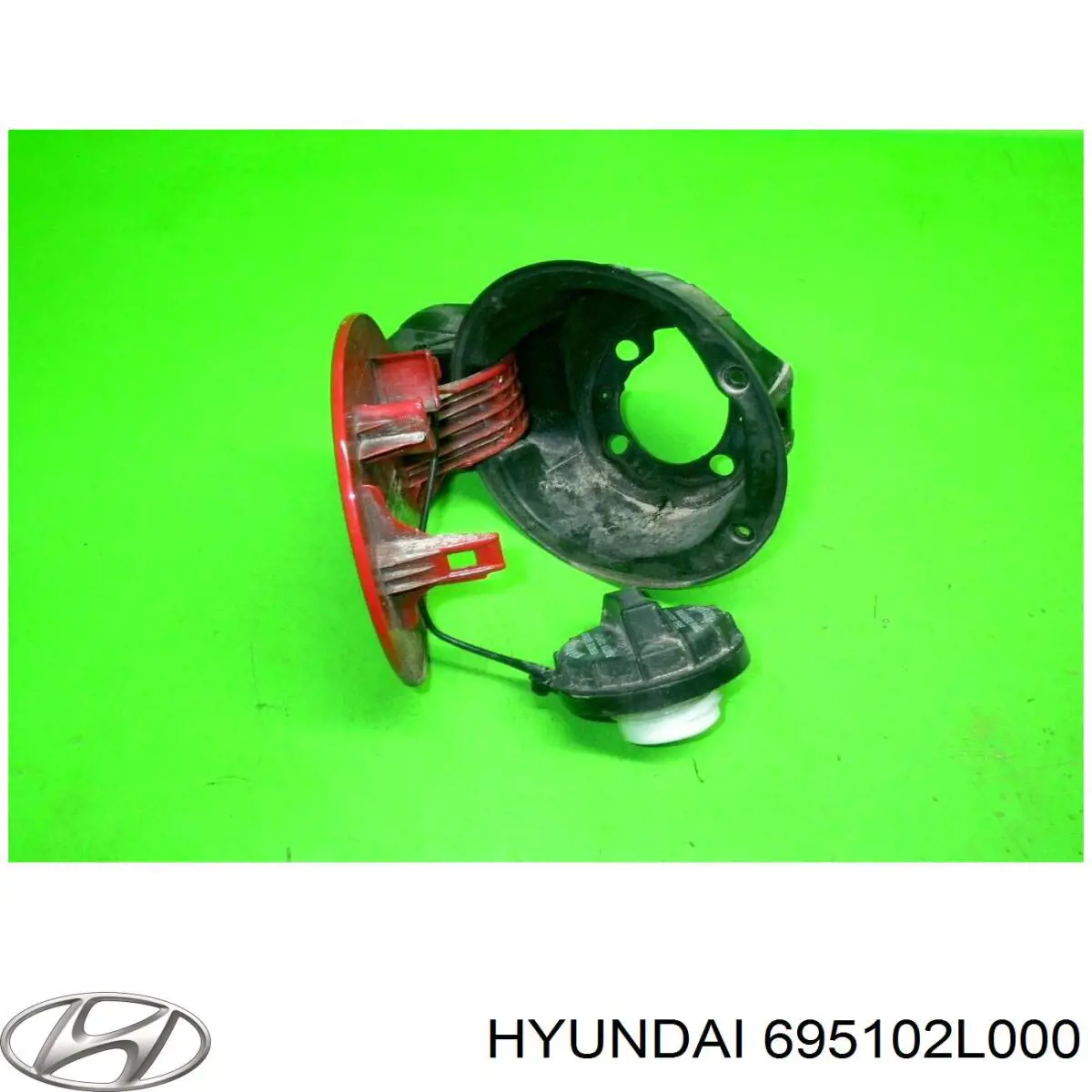Лючок (дверца) бензобака Hyundai/Kia 695102L000 цена, от 11.40 USD