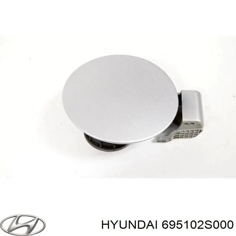 Лючок бензобака (топливного бака) на Hyundai Ix35 LM