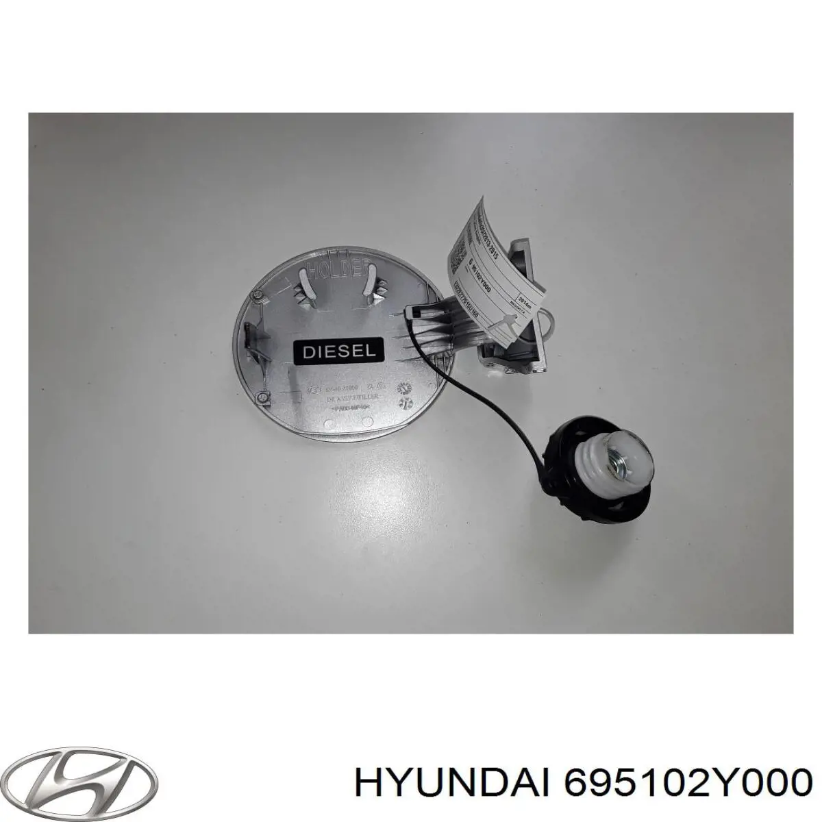  Лючок бензобака Hyundai Tucson 2