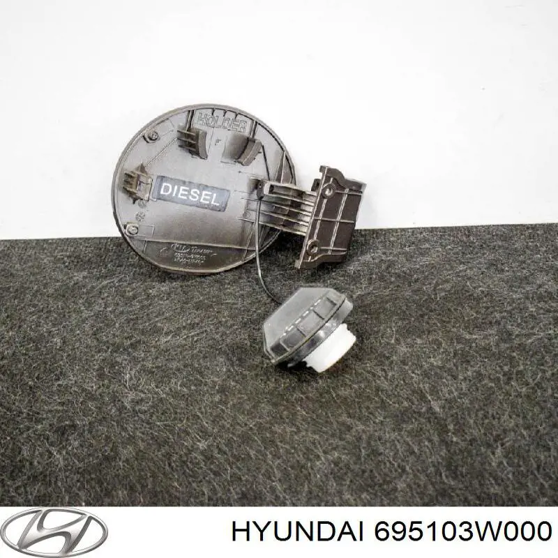 Лючок (дверца) бензобака Hyundai/Kia 695103W000 цена, от 9.72 USD