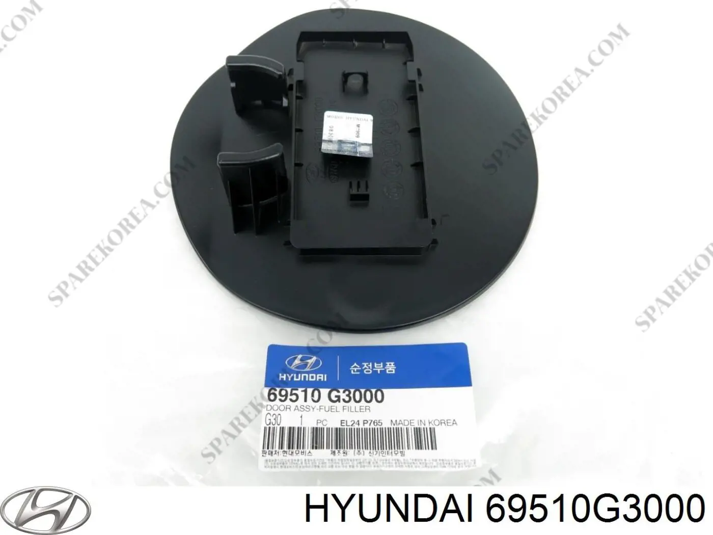 69510G3000 Hyundai/Kia Дверка бензобака