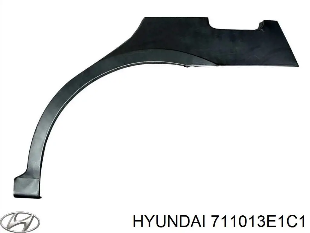 Купить 711013E1C1 Hyundai/Kia Крыло заднее левое