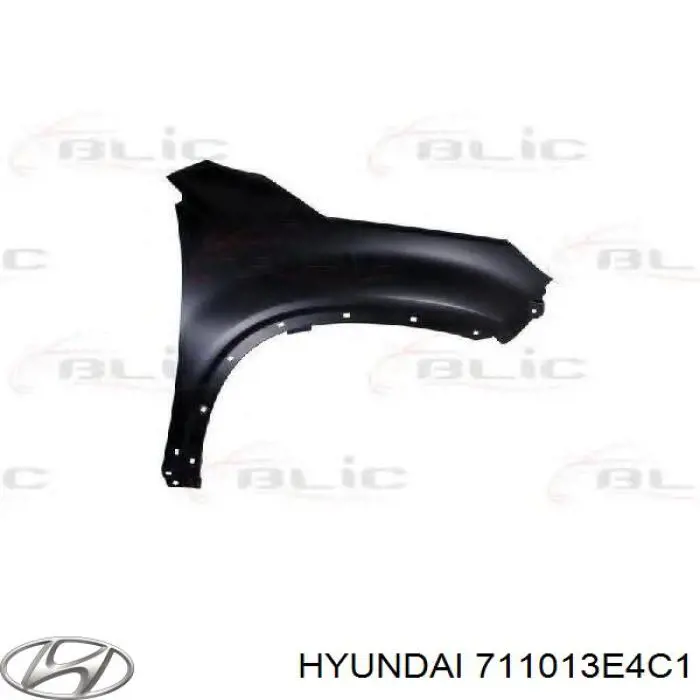 Боковая часть задняя левая Hyundai/Kia 711013E4C1 цена, от 6.16 USD