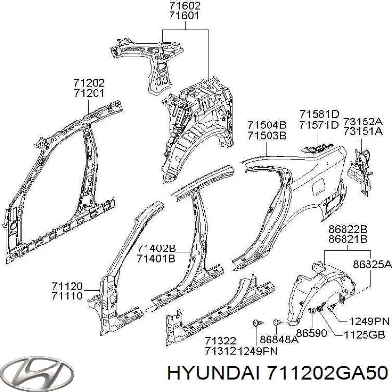 711202GA50 Hyundai/Kia 