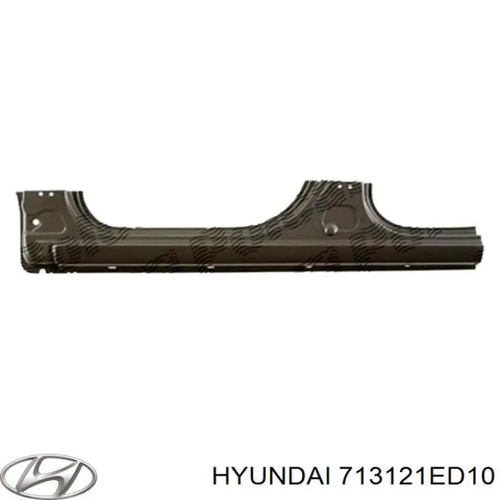 713121ED10 Hyundai/Kia acesso externo esquerdo