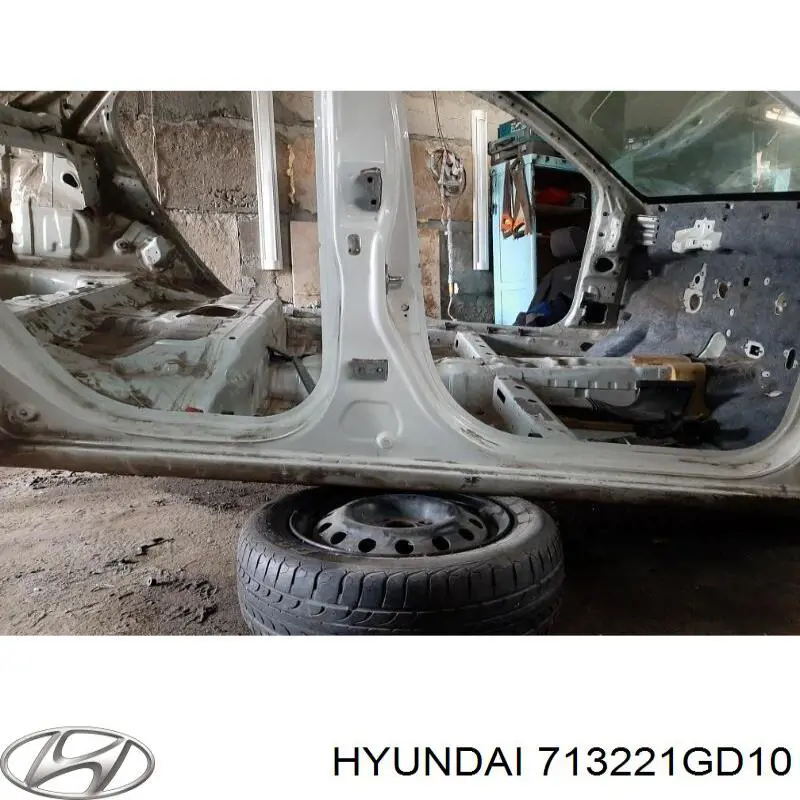 Порог внешний правый Hyundai/Kia 713221GD10 цена, от  USD