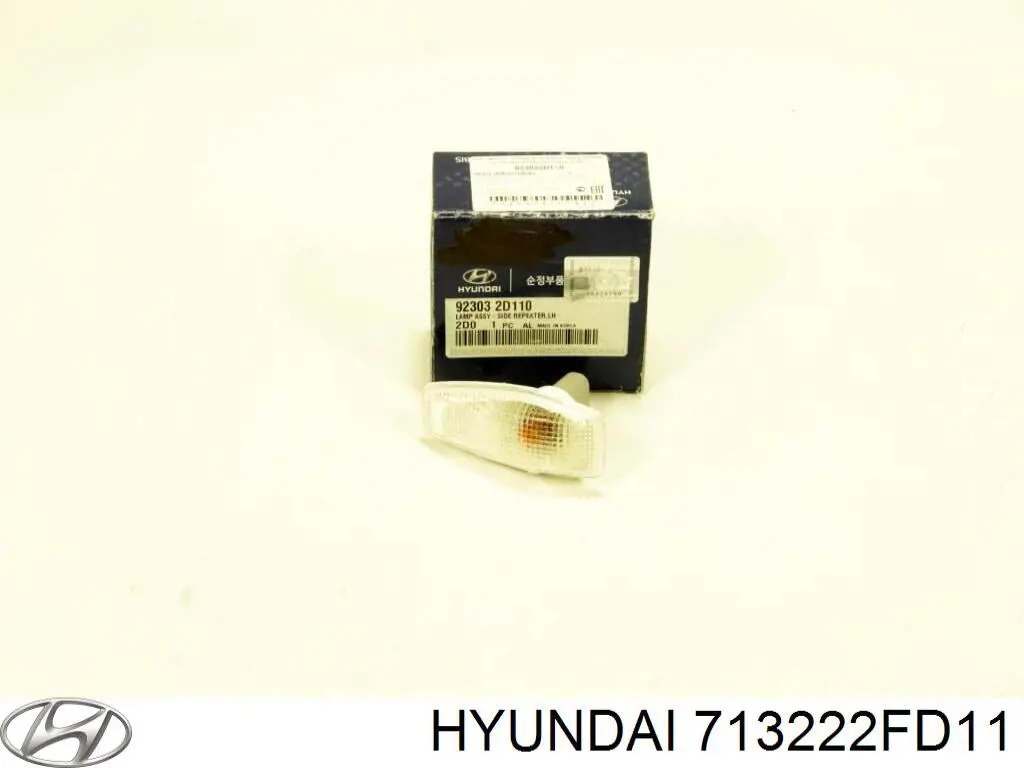 713222FD11 Hyundai/Kia порог внешний правый