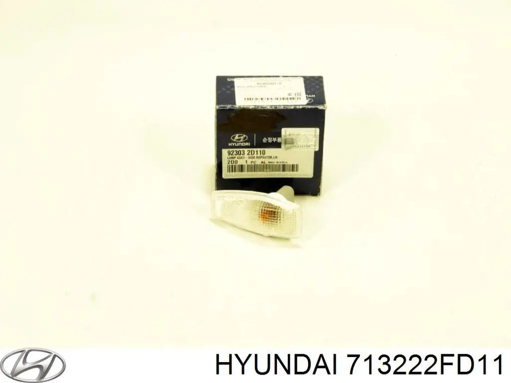 Порог внешний правый 713222FD11 Hyundai/Kia